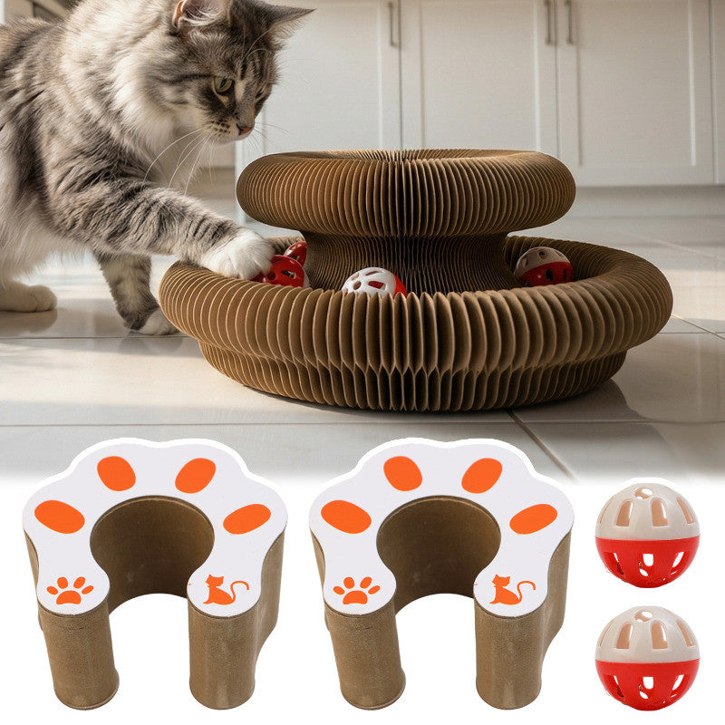 Kitty Kurlz™ – Interactive Cat Scratcher Toy