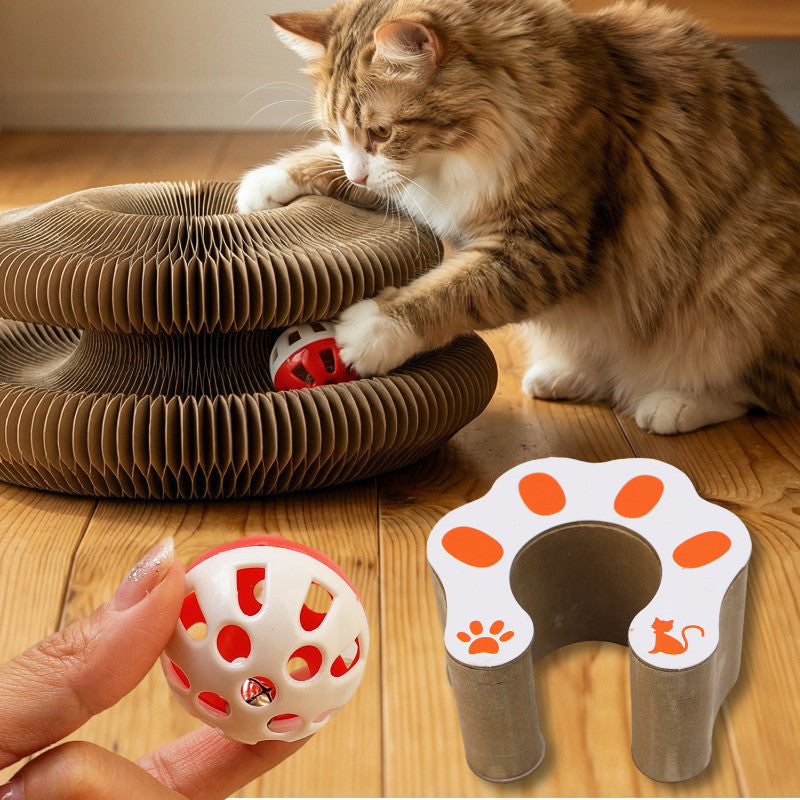 Kitty Kurlz™ – Interactive Cat Scratcher Toy